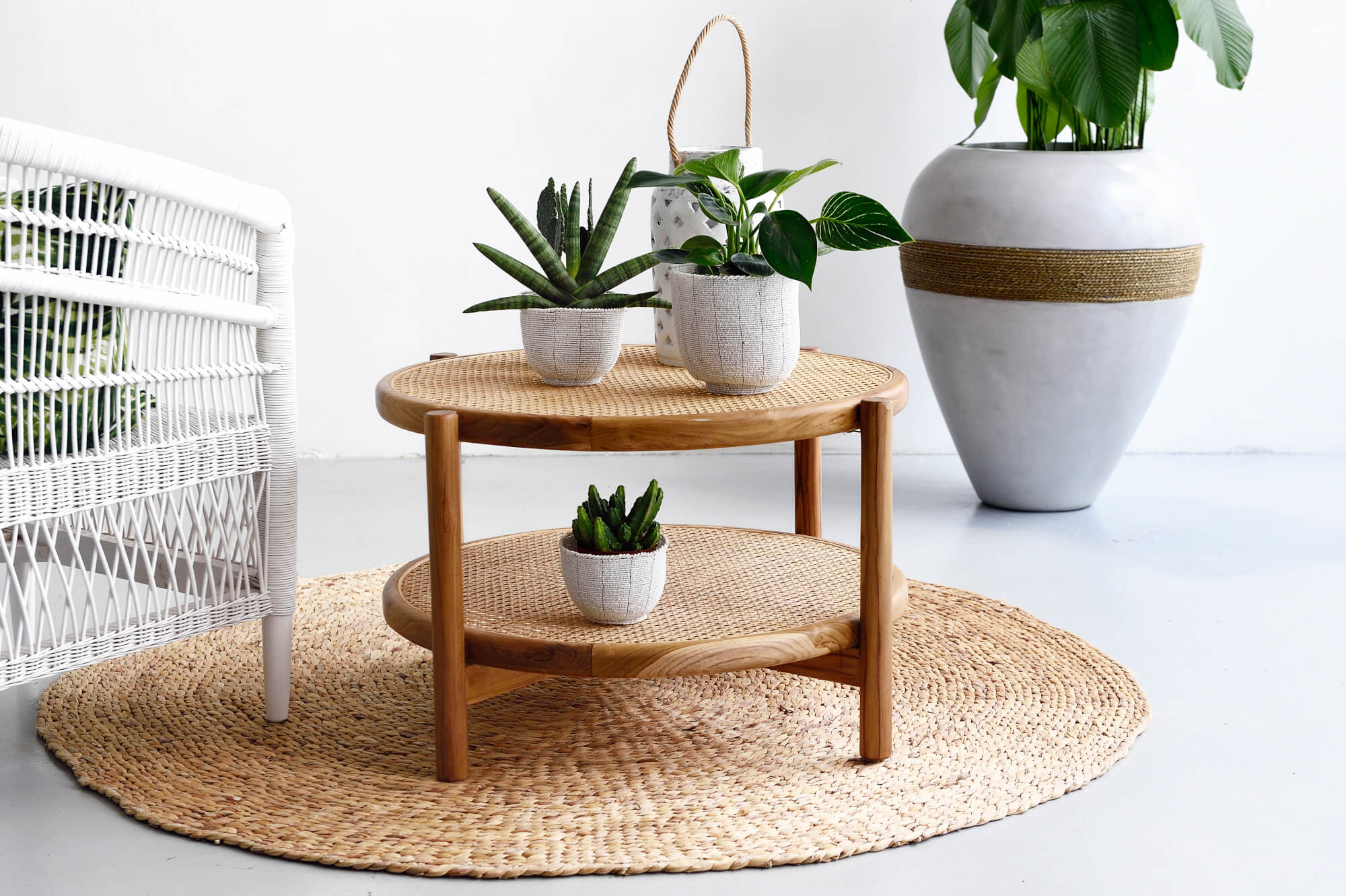Rattan Coffee Table - Image 3