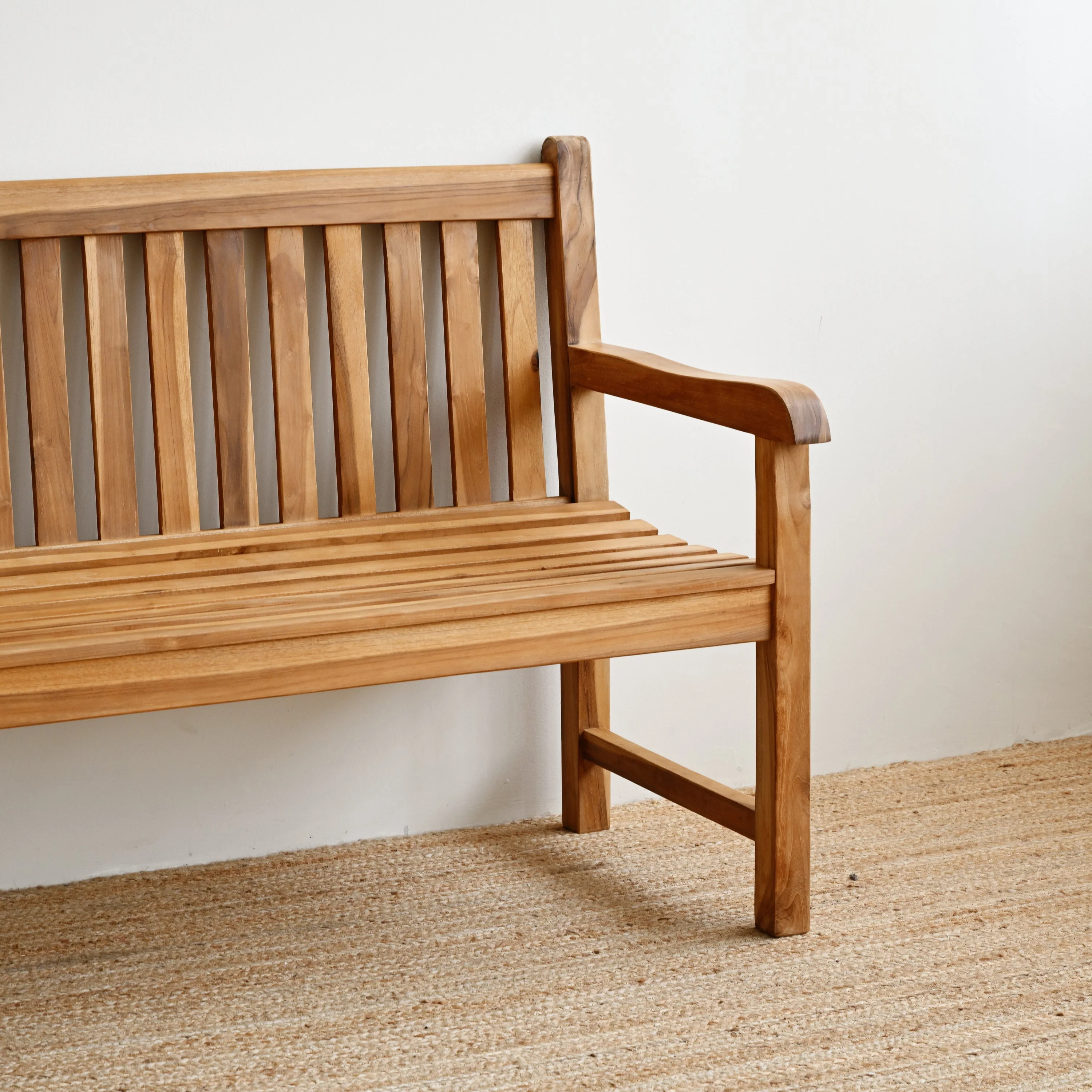 Rimba Outdoor Teak Bench - Image 9