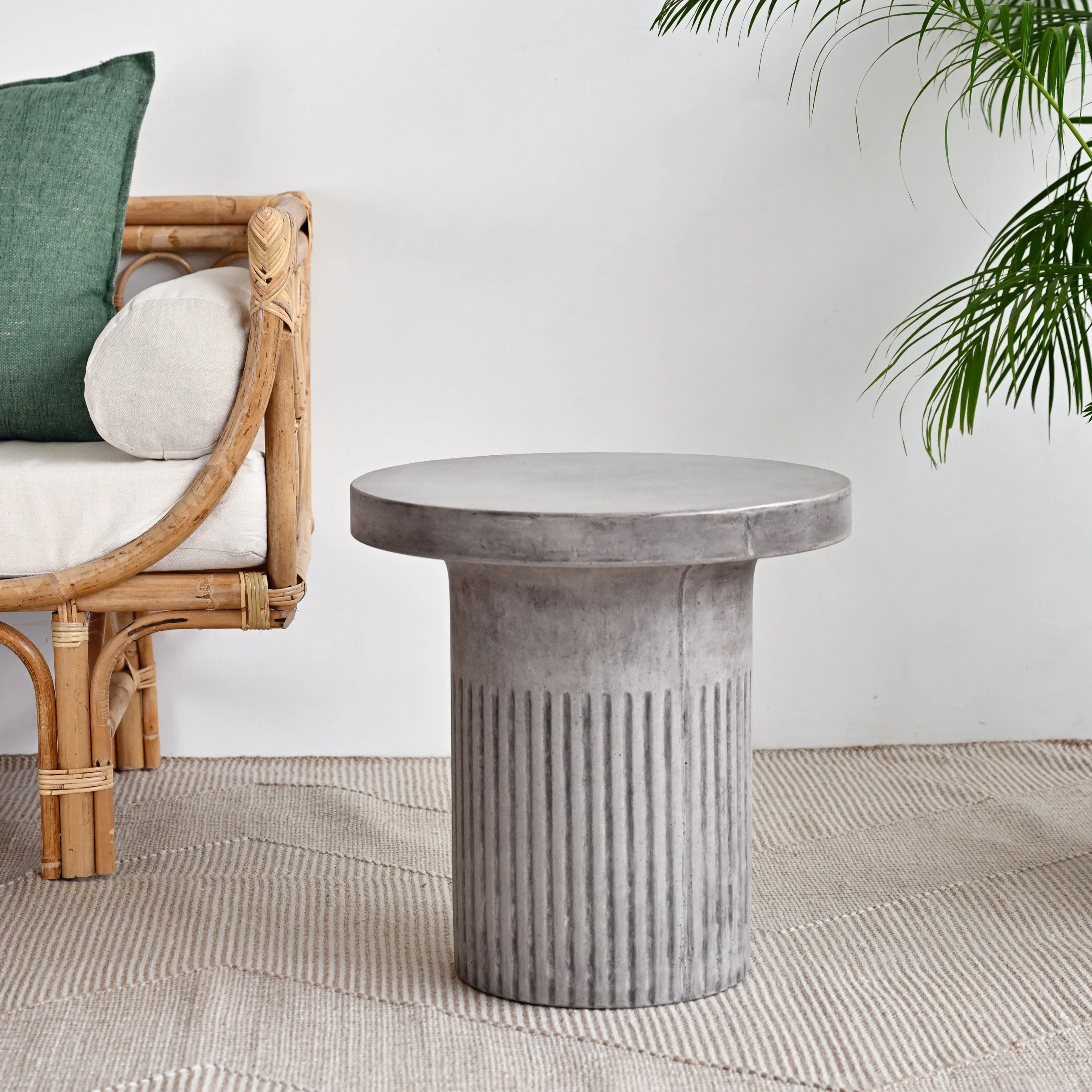 Roma Side Table - Grey - Image 3