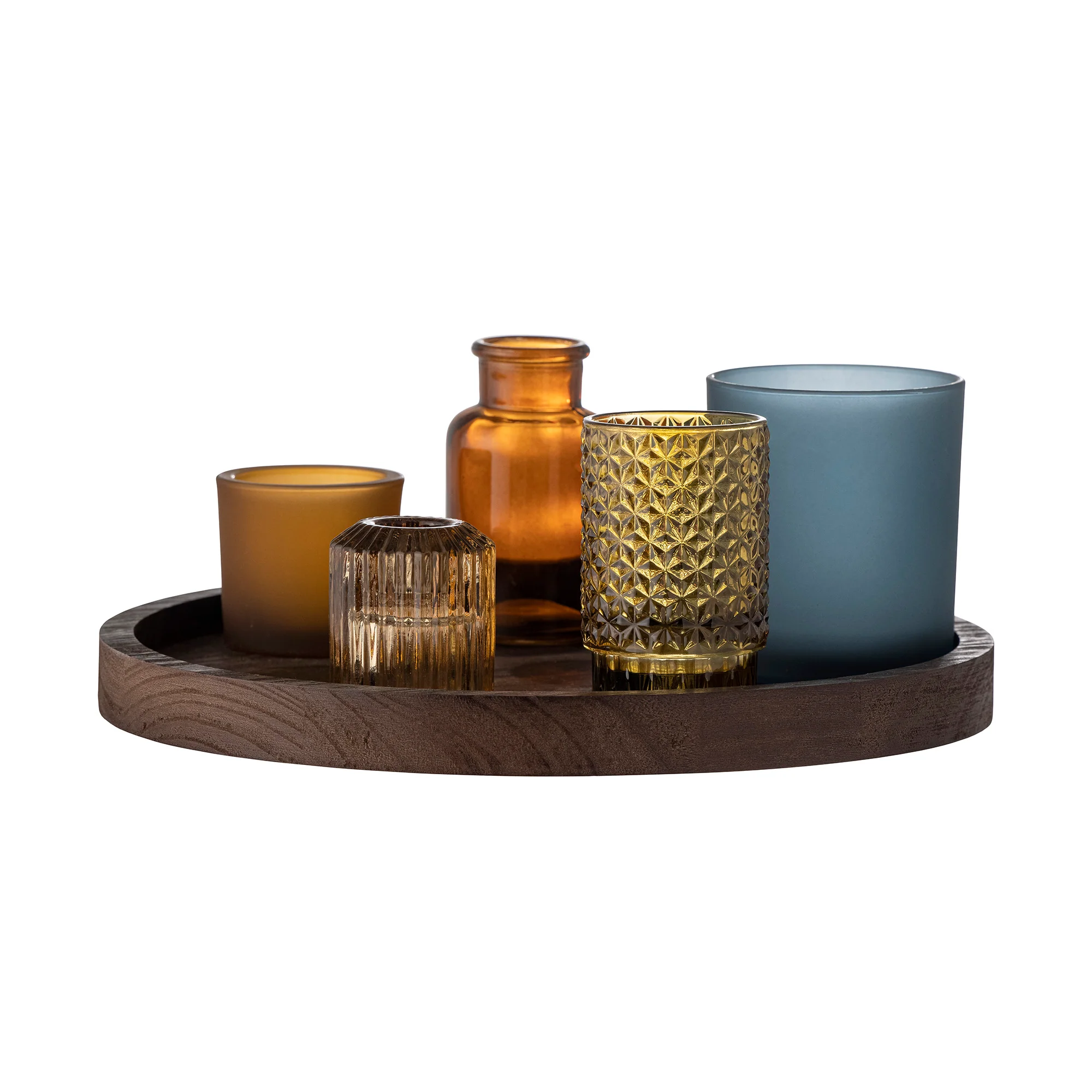 Sanga Tray Votive Brown (Set of 6) - Image 5