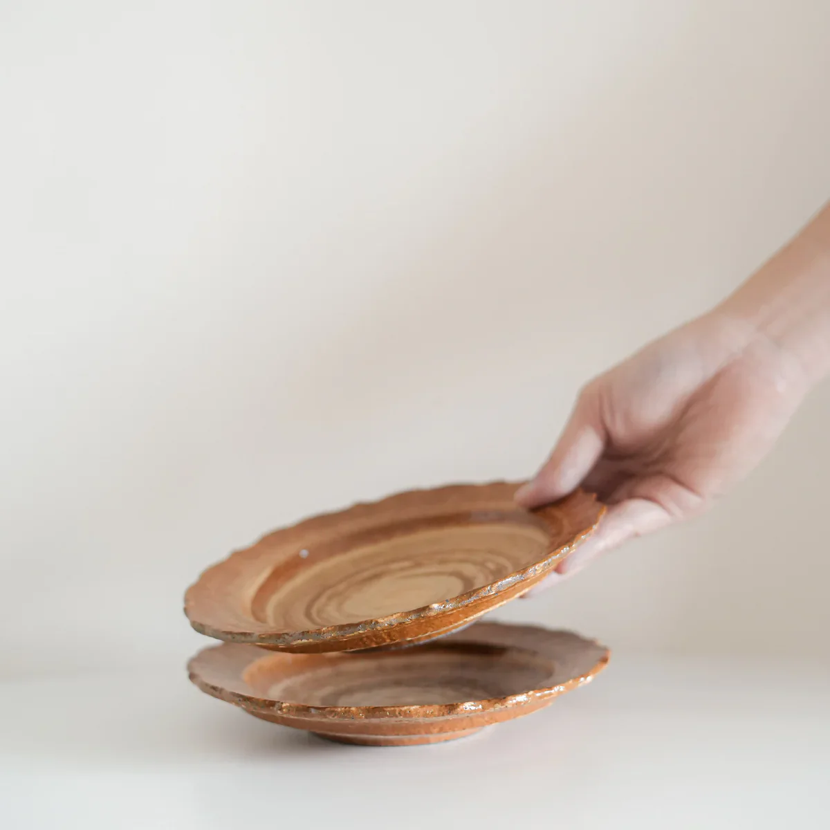 Sedona Orange Side Plate - Image 4
