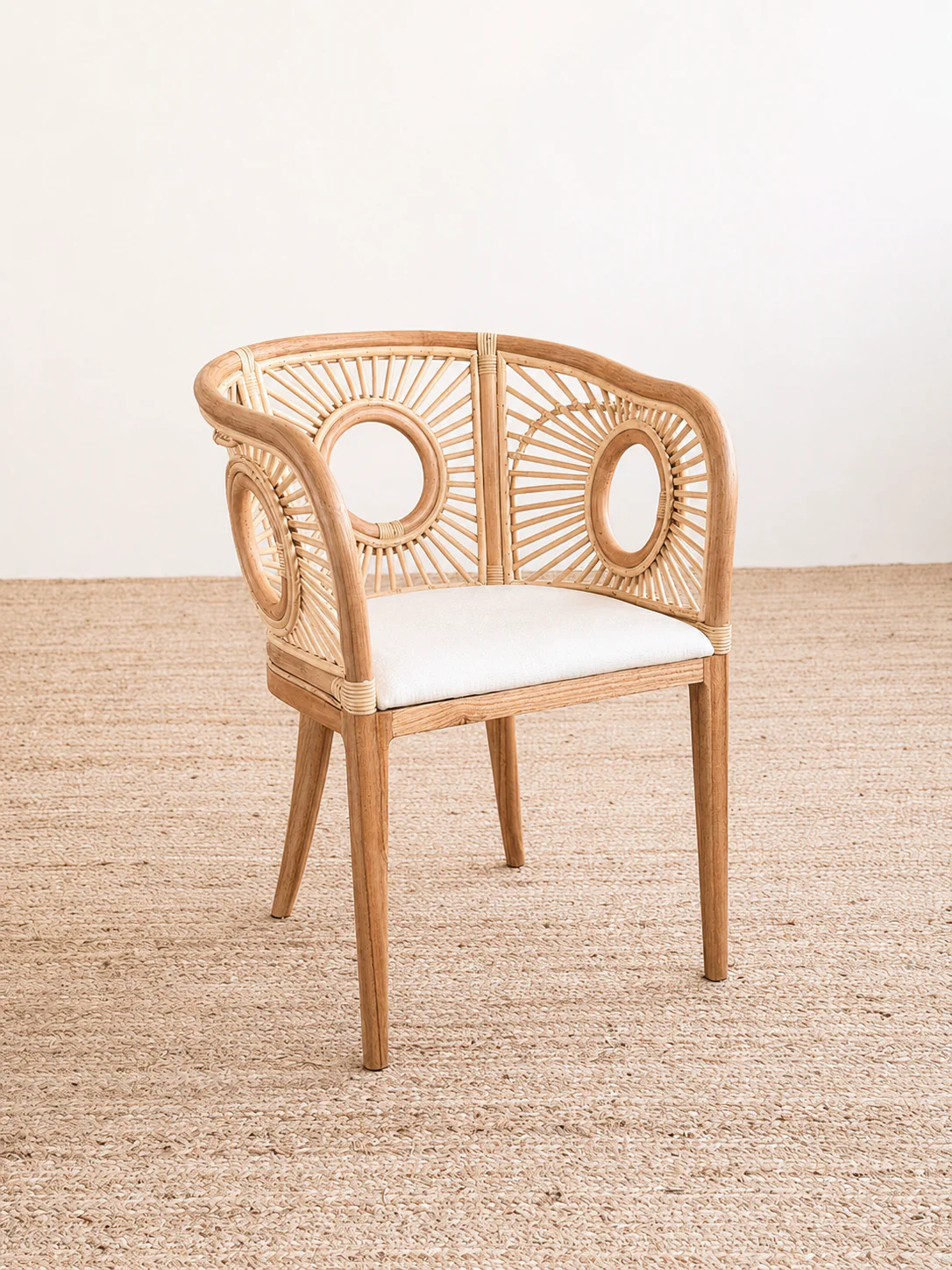 Sunshine Mindi Arm Chair - Natural - Image 3
