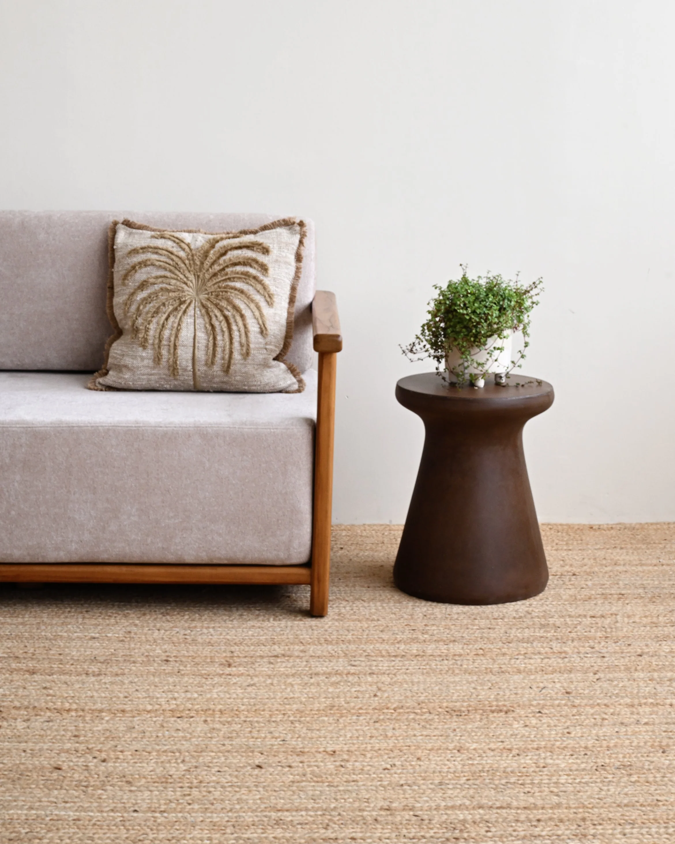 Veria Side Table Stool - Coffee - Image 3