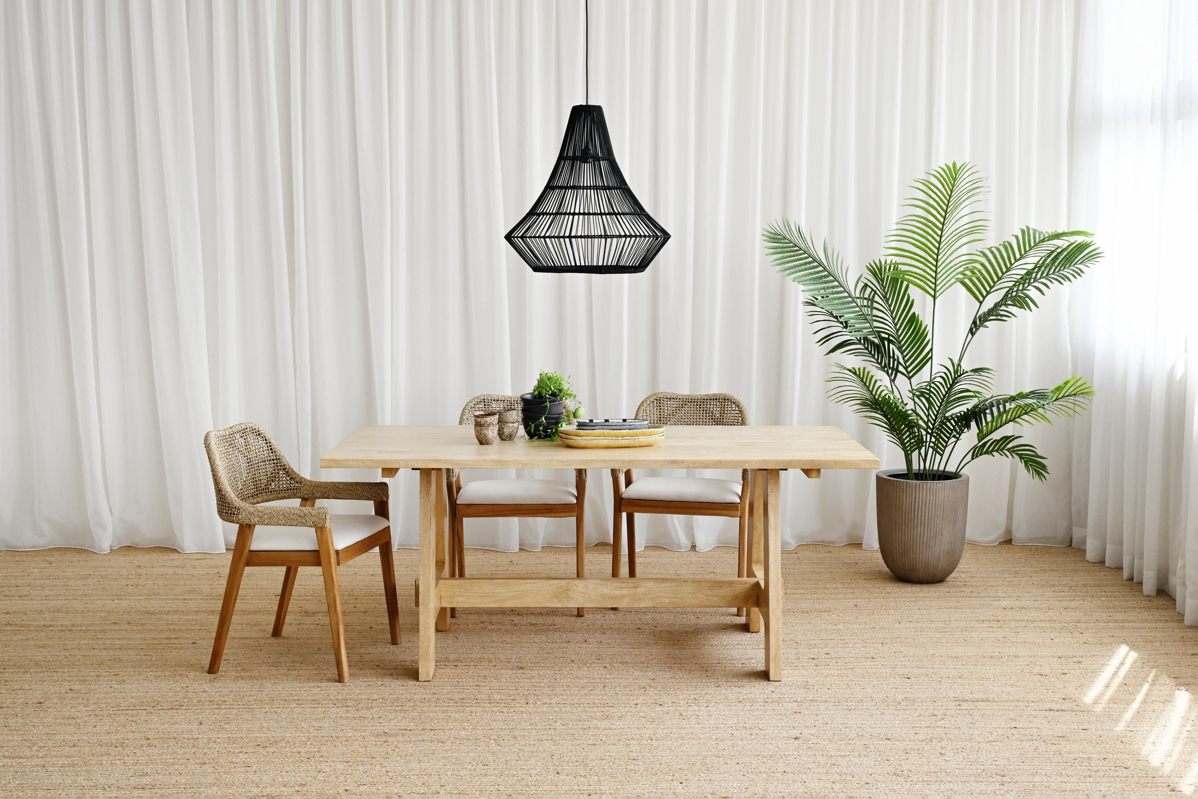 Westport Dining Table - Natural - Image 3