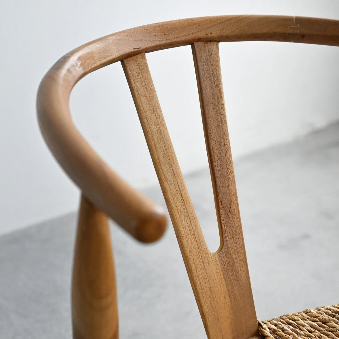 Wishbone Chair Natural - Image 9