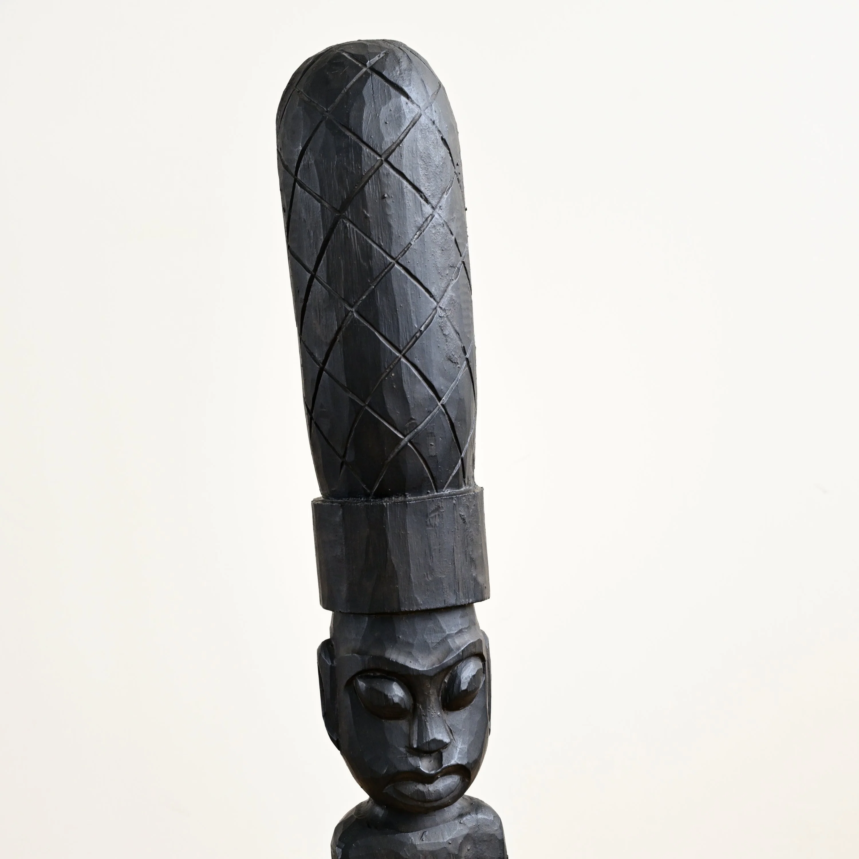 Wooden Primitive Decorative Statue - Image 2